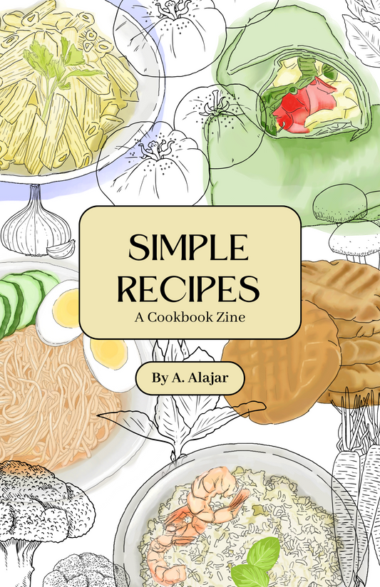 Simple Recipes | A Cookbook Zine