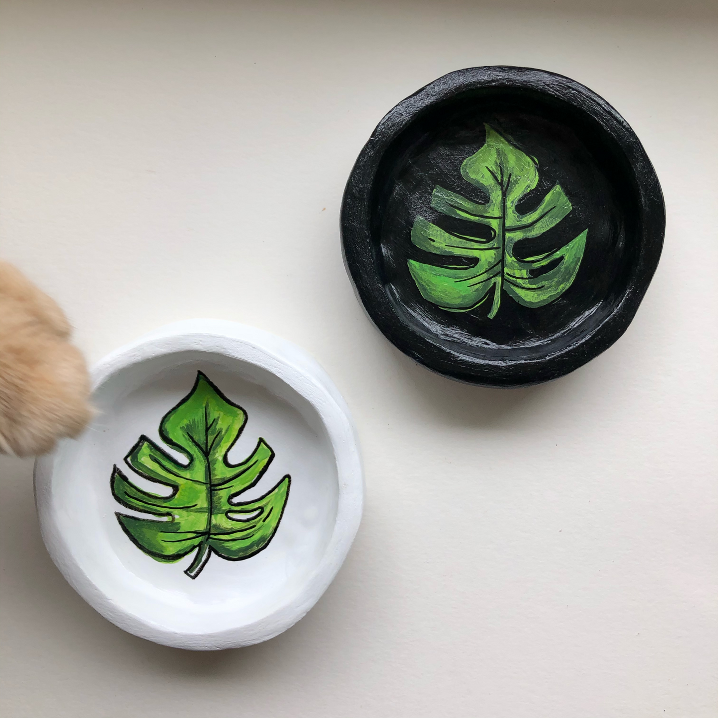 Monstera Leaf Trinket Dish
