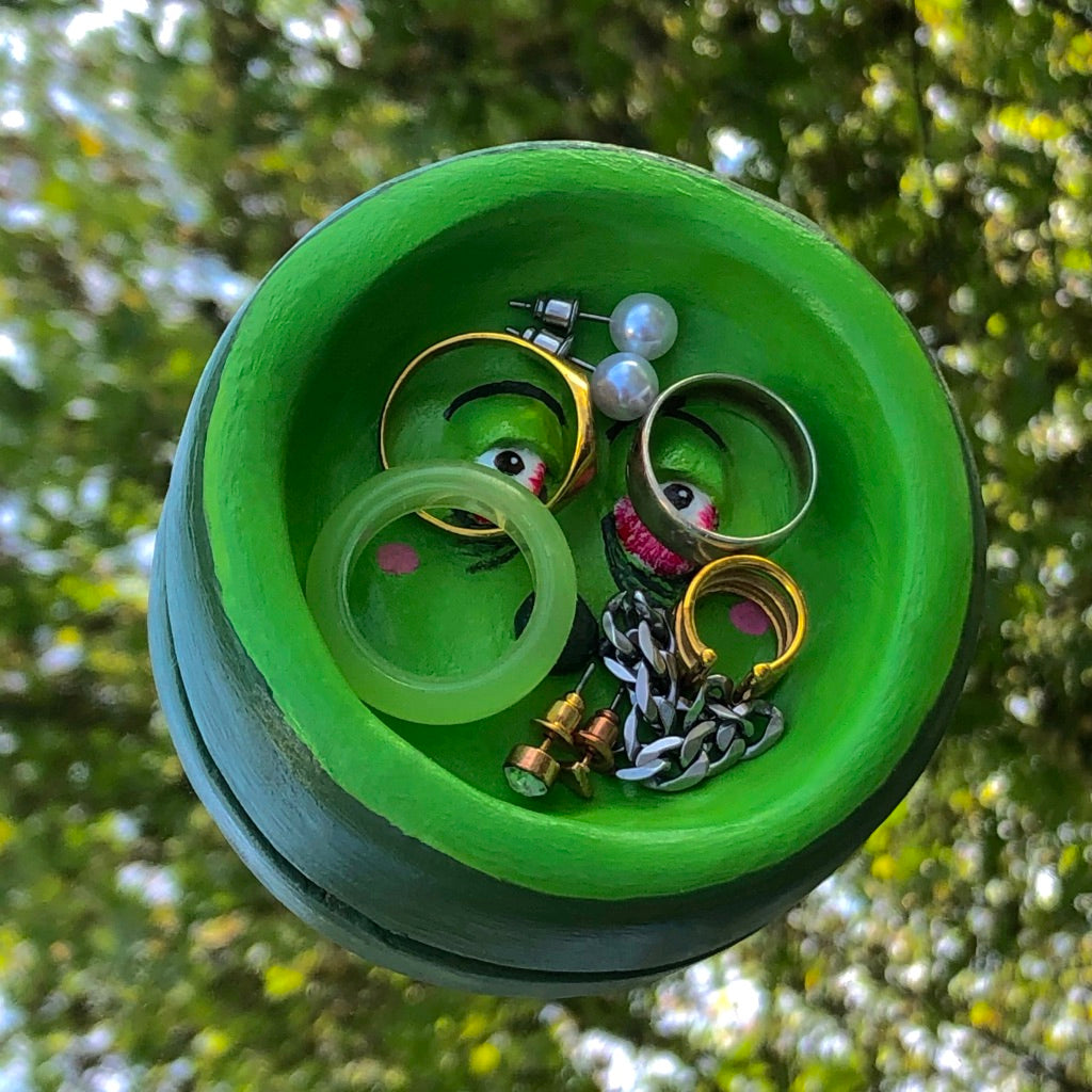"Greened Out" | Incense Holder