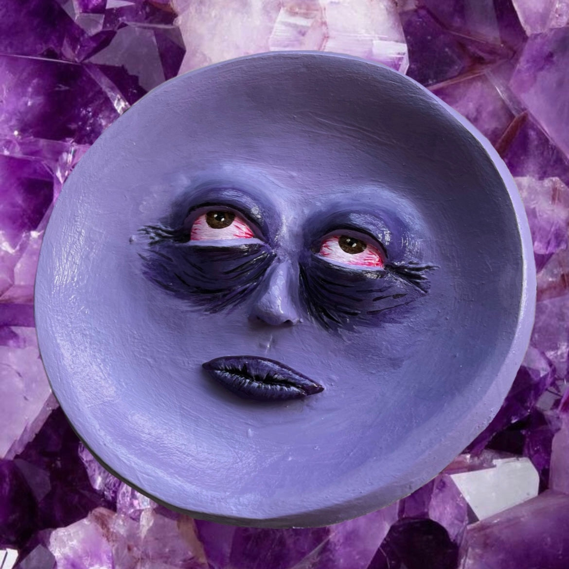 "Tired & Purple" | Incense Holder