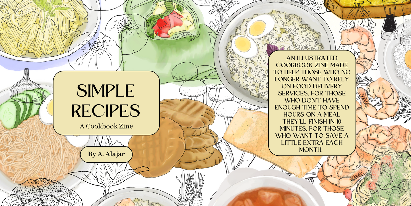 Simple Recipes | A Cookbook Zine